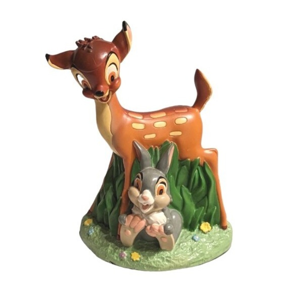 Bambi Walt Disney Figurine Animated Classics  Thumper Painted Resin Figure Deer